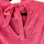 Cleobella  Dixie Mini Dress Size Small Red Kerala Block Print NWT Long Sleeve Photo 12