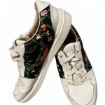 Cole Haan  White and Green Floral Sneakers Photo 3