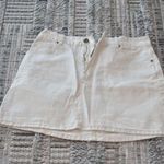 Cotton On White Jean Skirt Photo 0