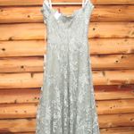 LARA Off the Shoulder A Line Gown Dress Green Size 16 Photo 8