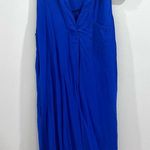 Old Navy royal blue V-neck shirt dress size small Photo 1