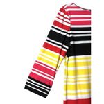 London Times  Sheath Dress 12 Vibrant Stripes Geometric Bold Career Modern Chic Photo 9