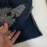 Pull & Bear  Embroidered Black Short. Photo 4