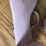 Jeffrey Campbell  Pale Pink Heeled Jelly Sandals Photo 8