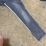 CAbi  Size 6 Button Fly Straight Leg Jeans Gray Denim 4520 Photo 11