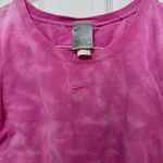 Nike Women's Pink Mineral Wash Tank Top with elastic bottom MEDIUM Photo 1