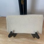 Vintage 60s Faux Pearl Clutch
Silver Beaded Bridal Purse Photo 3