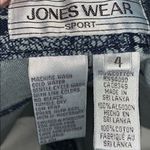 Jones Wear SPORT blue paisley jean skirt 4 Photo 6