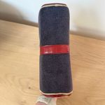 Juicy Couture Vintage Retro Y2K 90’s Navy and Red Travel Makeup Organizer Bag Photo 4