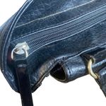 Juicy Couture Black Pebbled Leather Large Shoulder Bag Women Photo 6