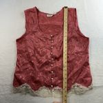 Victoria's Secret Vtg Victoria’s Secret L Large Pajama Set 2 Piece Gold Label Button Top Shorts Photo 8