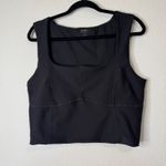 Abercrombie & Fitch Abercrombie YPB Black Squareneck Sports Bra Top Photo 1