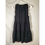 Copper Key Black Sleeveless Tiered Dress Ruffled Womens Small Photo 2