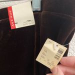 Avenue  high rise brown velvet pull on wide leg pants women’s 18/20 NEW holiday Photo 4