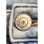 American Eagle Light Wash Distressed High Rise Mom Jeans Ripped Denim Size 2 Photo 7