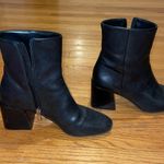 via spiga Black Leather Booties Photo 1