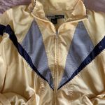 Retro rain, jacket, windbreaker Yellow Size M Photo 1
