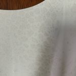 Cashet white shimmer animal/snake print above knee beaded peplum dress Size 10 Photo 3