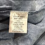 Alice Blue NWT  Cropped Sweater Vest with Denim sleeves size L Photo 4