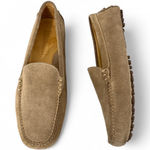 Lands' End Tan Suede Loafers Photo 0