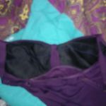 Bisou Bisou  1X Deep Purple Tankini Swim Top Plus Photo 6