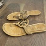 Tory Burch Miller Tan Patent Leather Sandals 9 Photo 2