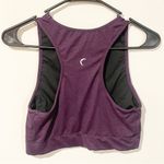 Zyia  Active Size Large High Neck Crop Racerback Purple Athletic Top Photo 3