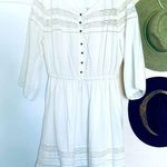 Anthropologie Forever 21 Boho Babydoll Fit & Flare Music Festival Concert Mini Dress | Size: L Photo 0