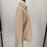 Babaton  Cream Pelli Vegan Leather Shirt Jacket Shacket Size 2XS Photo 1