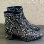 Steve Madden  Snakeskin Dafni Bootie Ankle Boots Photo 0
