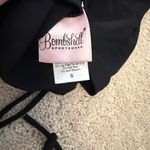 Bombshell sportswear Black Long Sleeve Ruched Top Photo 2