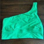 Lululemon  Align Asymmetrical Bra 8 Light Support, A/B Cup Pistachio Green Photo 0