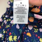 Finn & Grace  Floral Oversized Blouse Navy Blue S Photo 5