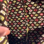 Vera Bradley ‎ Brown Pink Quilted Tote Bag Floral Print Travel Shoulder Bag Photo 8