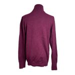 Hilary Radley Heather Burgundy V-neck Shirttail Sweater sz Small Retails $107 Photo 4