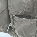 ALLSAINTS  Scalby Olive Brown Cotton Jacket Small Utility Trucker Photo 6