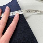 Blumarine Blue Jacquard A Line Mini Skirt Womens 12 Luxury Designer Formal Photo 5