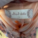 Altar'd State Floral Print Dress Sleeveless Casual Sun Dress Peach Cute Flowers Photo 4