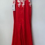 JJ's House Evening Gown Prom Strap Strapless Princess Neck Sequin Lace Cutout 4 Photo 2