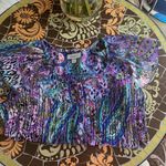 Dress Barn  Peasant Top Sz: L. Photo 2