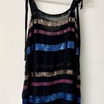 Free People Intimately by  Heartbreak Hotel Striped Slip Dress Black Women's S Photo 2