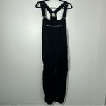 Wilfred Aritzia  Free Valletta Overalls XS Black Drapey Twill Workwear Photo 2