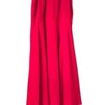 Aidan color block halter dress classic wedding guest minimal simple 8 GORGEOUS Red Photo 0