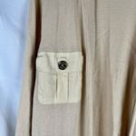 Calvin Klein  Long Knit Open Front 4 Pocket Cardigan XL Photo 1
