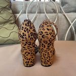 Steve Madden Carrson Real Fur Sandal in Leopard Multi Size 7 Photo 5