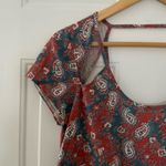 Chaser Bandana Print Cut Out V Back Top Size Medium New Photo 4