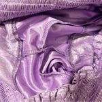 Queen of Sparkles Purple Holographic Swing Shorts Flowy Size XS Photo 4