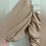 Lulus  Ruche Hour Blush Pink and Silver Bodycon Dress Photo 12