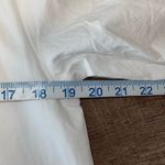 Addison Bay ISLE DRESS 100% Poplin Cotton White Blue Pipping Drop Waist Midi Sma Photo 9