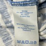 BODEN Layla blue and white striped stretch slub jersey casual dress Size 14L Photo 4